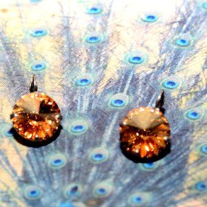 Stunning golden Sabika earrings  Sunny Collection